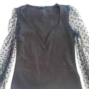 S Black Blouse